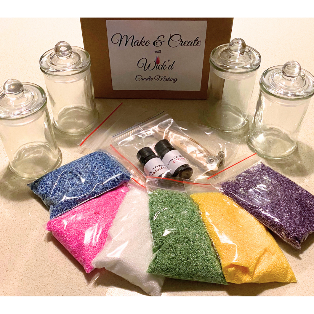 Individual Candle Making Kit - Ages 4 and up